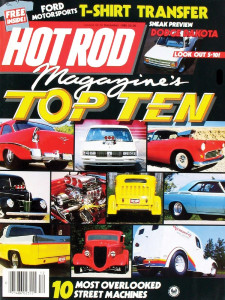 HOT ROD 1985 DEC - TOP 10, CAMMER ROD, 283FI '57 CHEVY